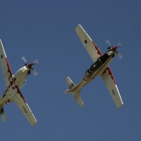 Pilatus PC-9 dancing - Wings of Storm (Croatia)