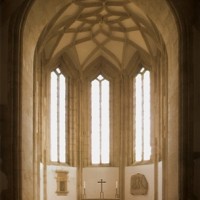 Siklós - Gothic chapel in the castle of Siklós, Hungary